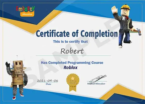 Smart Kiddo - Roblox - STEM Online Course